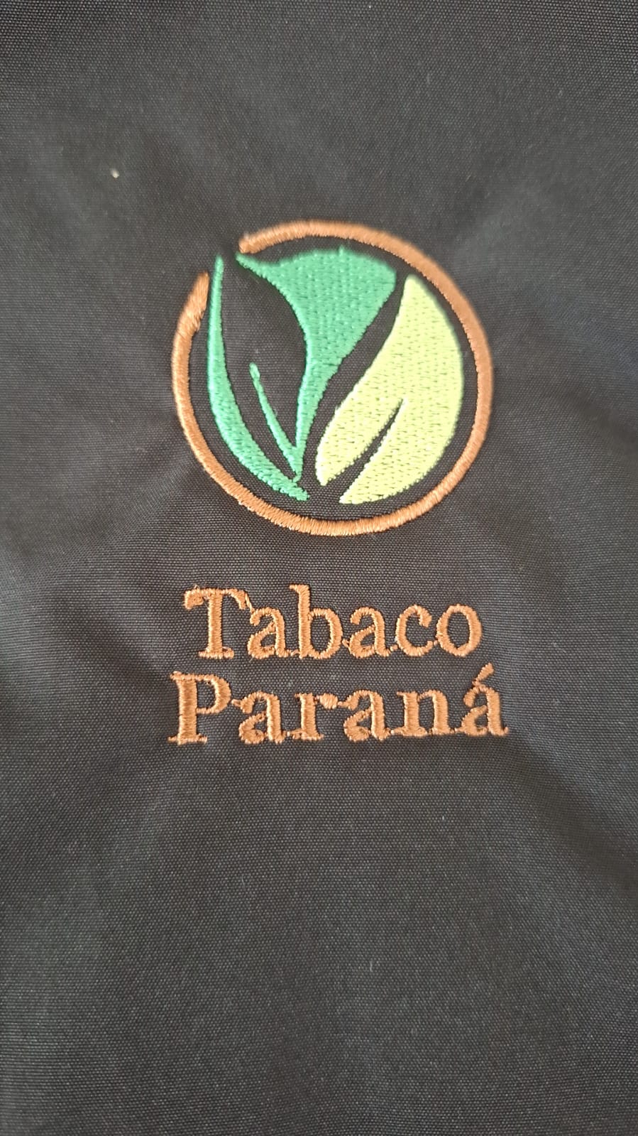 Campera bordada con logo personalizado