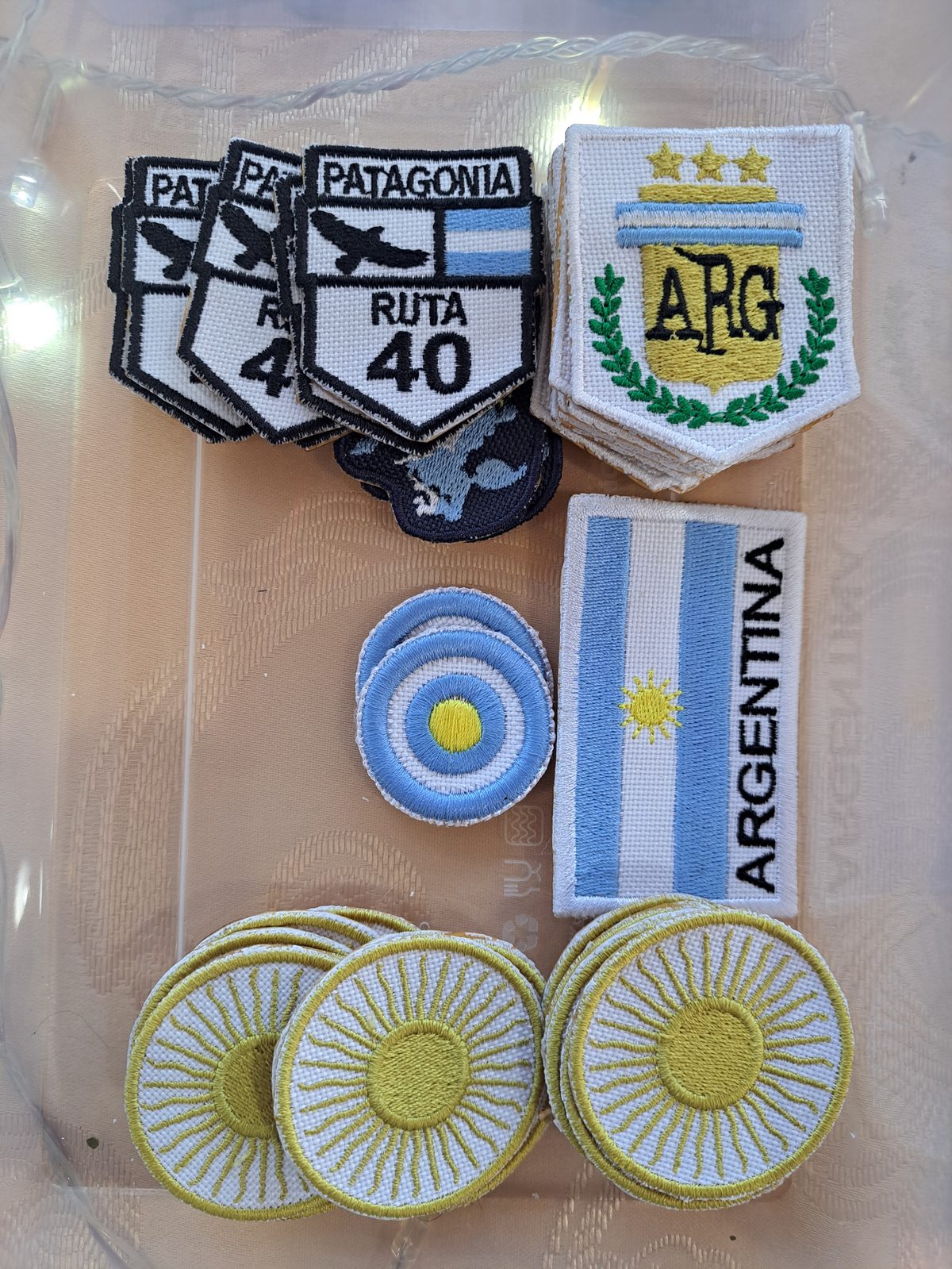Sticker bordado personalizado