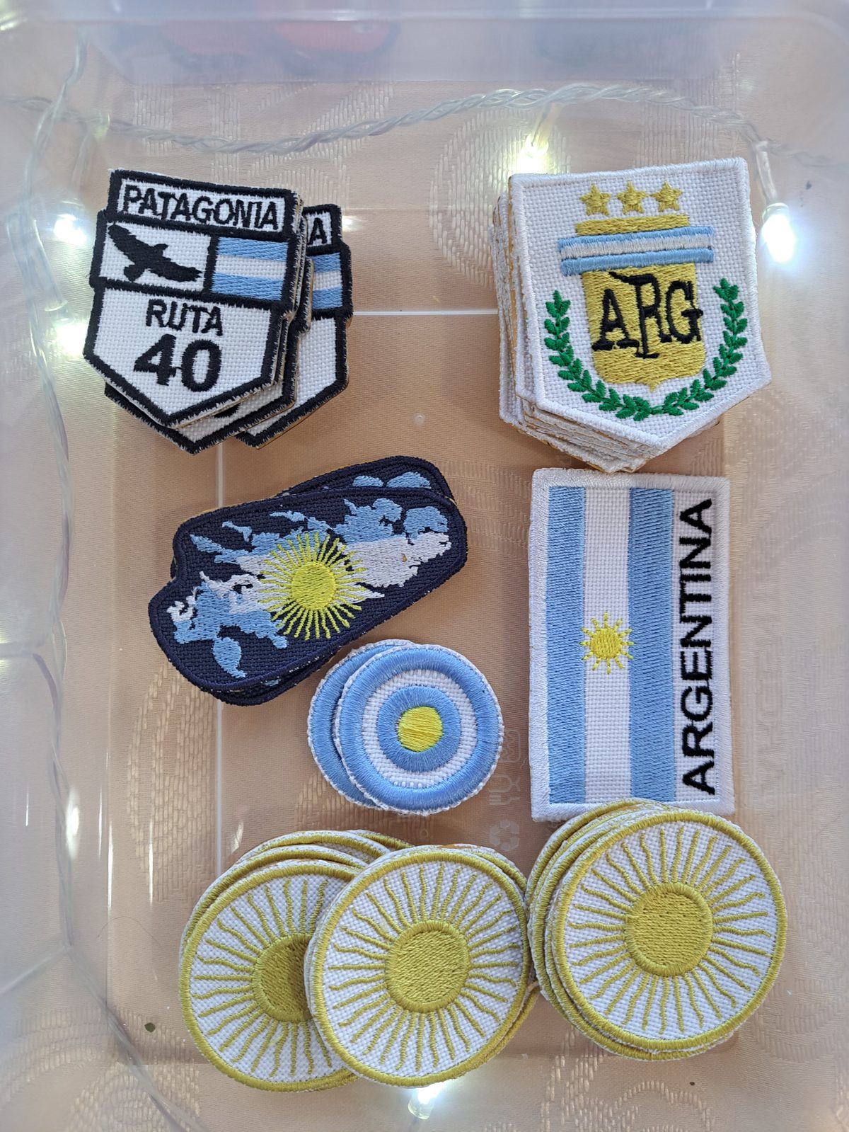 Sticker bordado personalizado