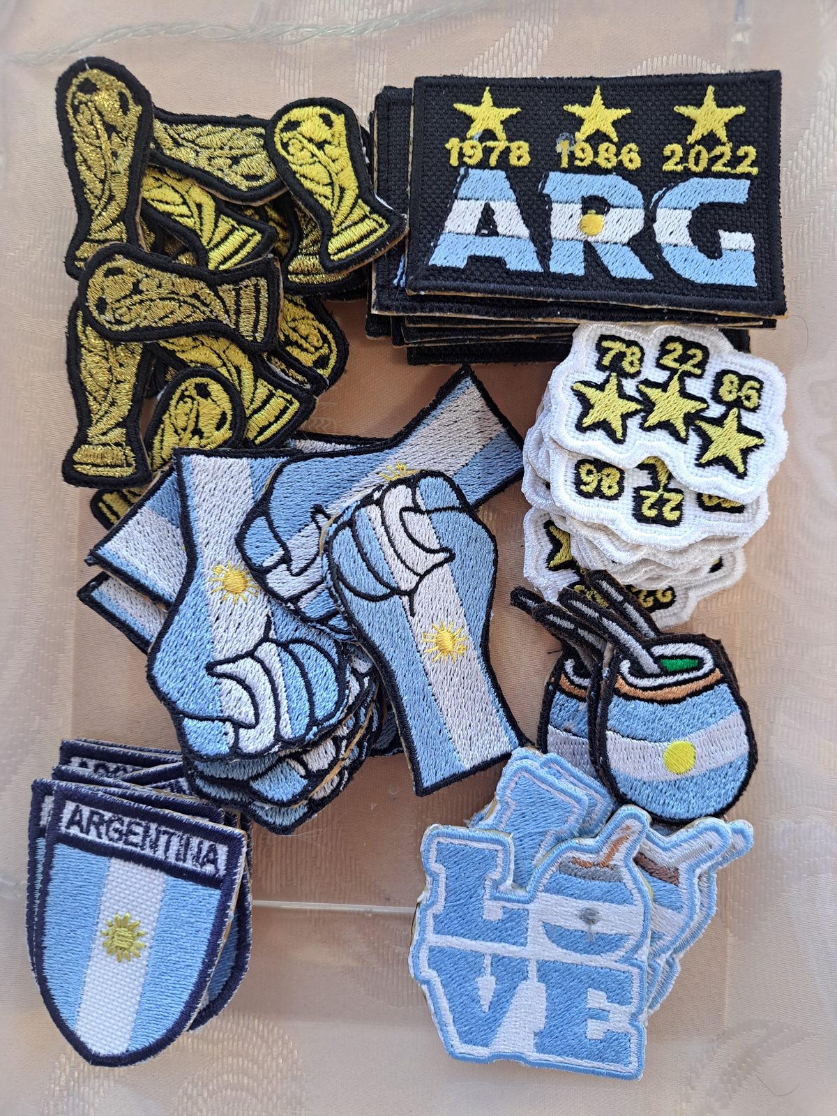 Sticker bordado personalizado